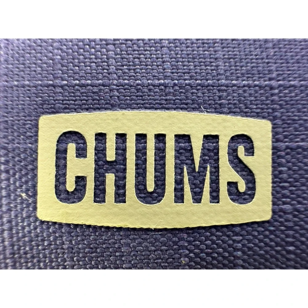 Chums Bandit Zip Wallet RFID Blocking Card Dark Light Purple Mint